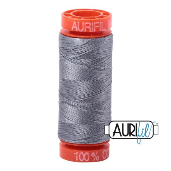 Aurifil Cotton Mako 50 kleur 2605 Grey 200 meter