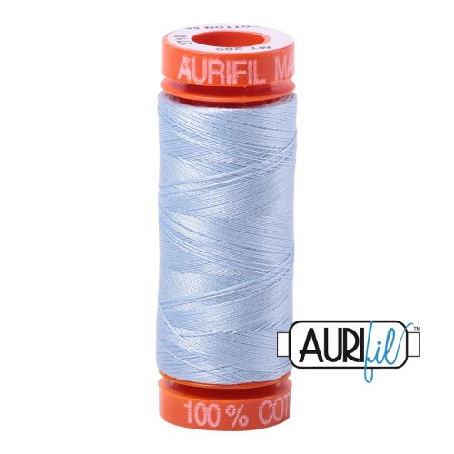 Aurifil Cotton Mako 50 kleur 2710 Light Robins Egg 200 meter