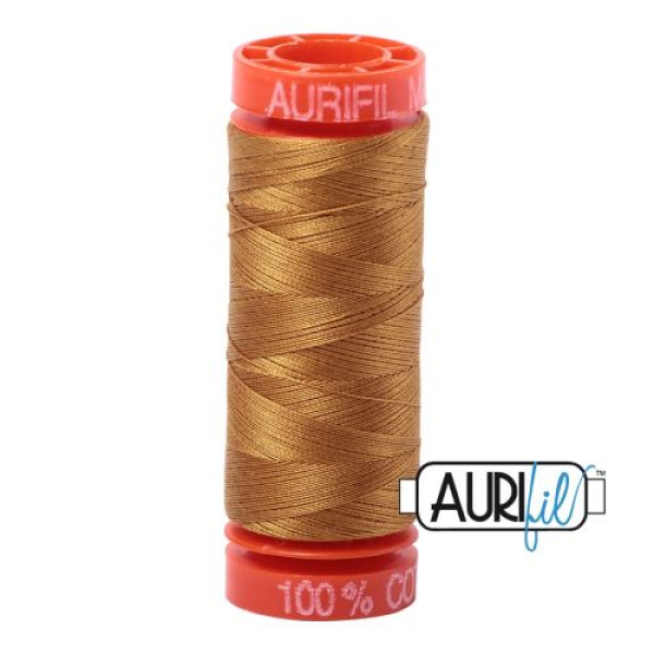 Aurifil Cotton Mako 50 kleur 2975 Brass 200 meter