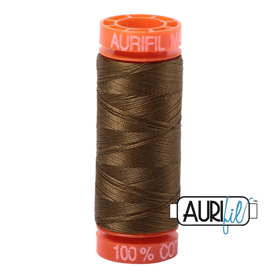 Aurifil Cotton Mako 50 kleur 4173 Dark Olive 200 meter