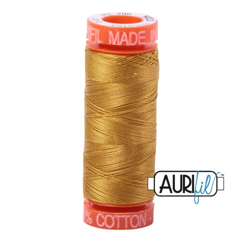 Aurifil Cotton Mako 50 kleur 5022 Mustard 200 meter