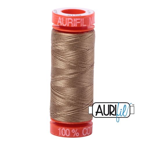 Aurifil Cotton Mako 50 kleur 6010 Toast 200 meter
