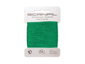 Scanfil stopwol wit kleur 089 groen