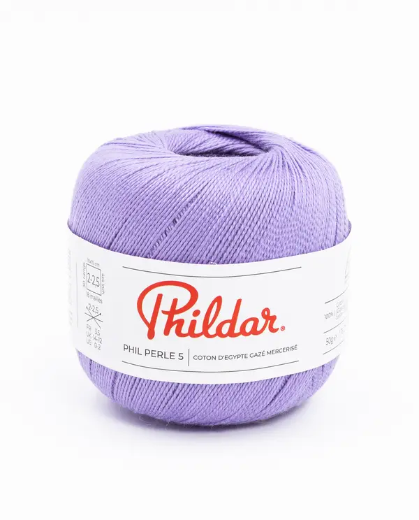 053231_1064_S1 Phildar phil Perle 5 kleur 1064 Jacinthe