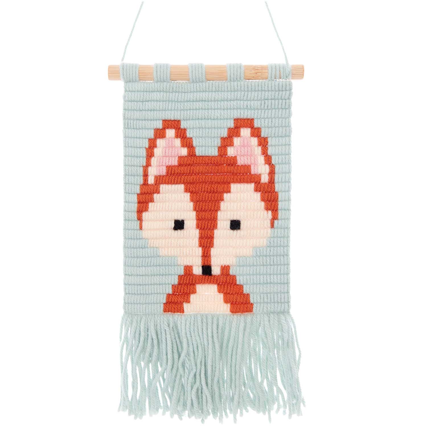 Rico Langsteek borduurpakket 18 x 30 cm Vos
