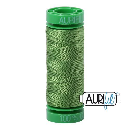 Aurifil Mako 40 kleur 1114 Grass Green 150 meter Cotton