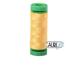 Aurifil Cotton Mako 40 kleur 1135 Pale Yellow 150 meter