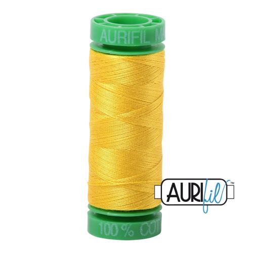 Aurifil Cotton Mako 40 kleur 2120 Canary 150 meter