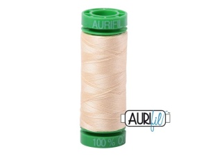 Aurifil Cotton Mako 40 kleur 2123 Butter 150 meter