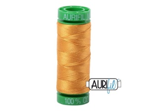Aurifil Mako 40 kleur 2140 Orange Mustard 150 meter Cotton