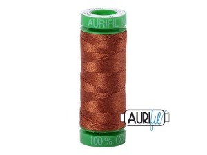 Aurifil Mako 40 kleur 2155 Cinnamon 150 meter Cotton