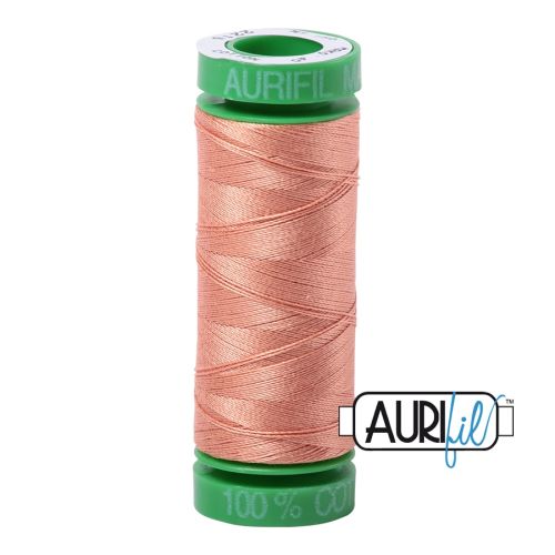 Aurifil Mako 40 kleur 2215 Peach 150 meter Cotton