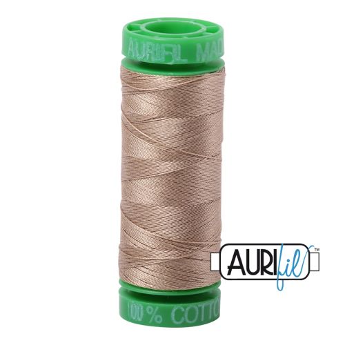 Aurifil Mako 40 kleur 2325 Linen 150 meter Cotton