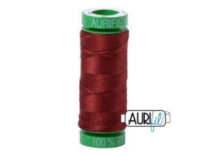 Aurifil Mako 40 kleur 2355 Rust 150 meter Cotton