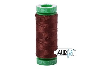 Aurifil Mako 40 kleur 2360 Chocolate 150 meter Cotton