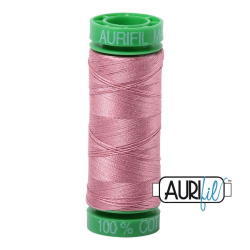 Aurifil Cotton Mako 40 kleur 2445 Victorian Rose 150 meter