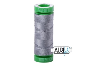 Aurifil Mako 40 kleur 2605 Grey 150 meter Cotton