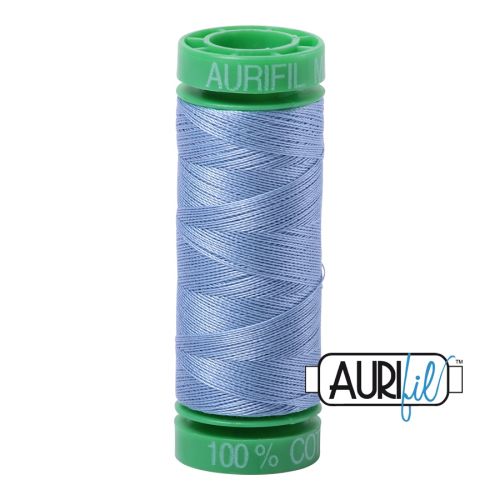 Aurifil Cotton Mako 40 kleur 2720 Light Delft Blue 150 meter