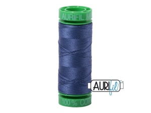 Aurifil Mako 40 kleur 2775 Steel Blue 150 meter Cotton