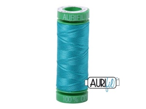 Aurifil Mako 40 kleur 2810 Turquoise 150 meter Cotton