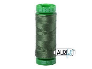 Aurifil Mako 40 kleur 2890 Very Dark Grass Green 150 meter Cotton