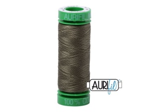 Aurifil Mako 40 kleur 2905 Army Green 150 meter Cotton