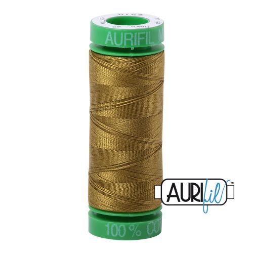 Aurifil Mako 40 kleur 2910 Medium Olive 150 meter