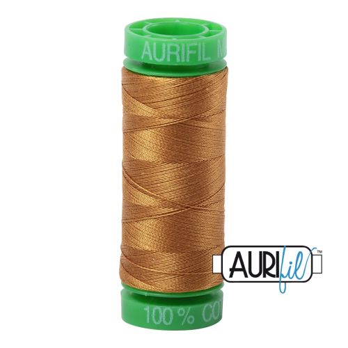 Aurifil Mako 40 kleur 2975 Brass 150 meter Cotton