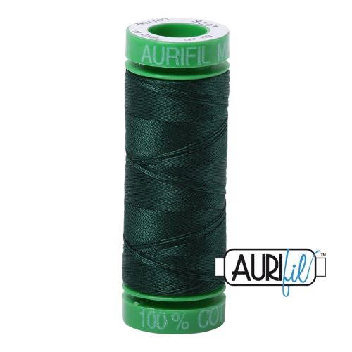 Aurifil Mako 40 kleur 4026 Forest Green 150 meter