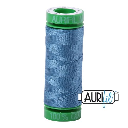 Aurifil Cotton Mako 40 kleur 4140 Wedgewood 150 meter