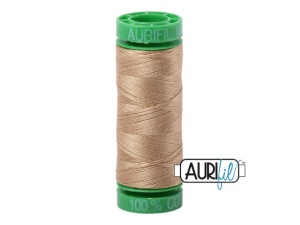 Aurifil Mako 40 kleur 5010 Blond Beige 150 meter Cotton