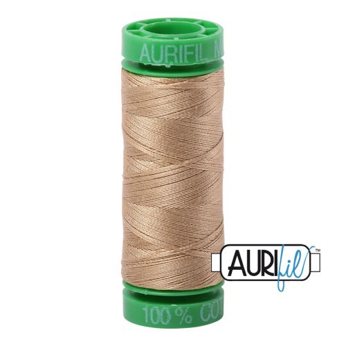 Aurifil Mako 40 kleur 5010 Blond Beige 150 meter Cotton