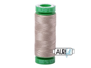 Aurifil Mako 40 kleur 5011 Rope Beige 150 meter Cotton