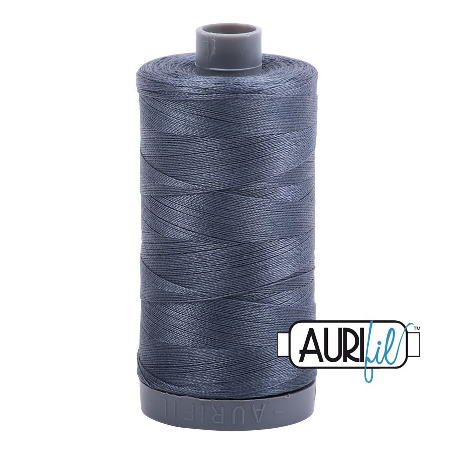Aurifil Cotton Mako 28 kleur 1158 Medium Grey 750 meter