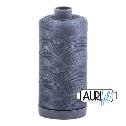Aurifil Cotton Mako 28 kleur 1246 Dark Grey 750 meter