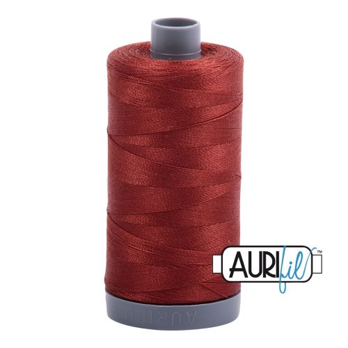 Aurifil Cotton Mako 28 kleur 2355 Rust 750 meter