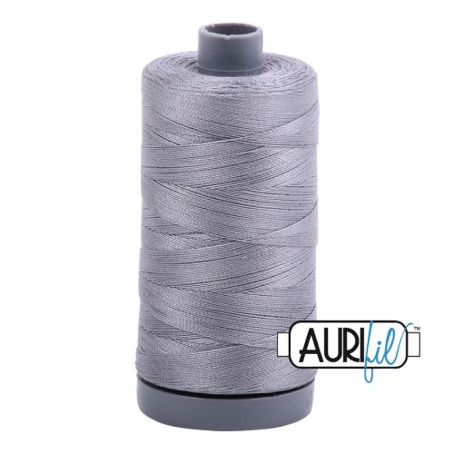 Aurifil Cotton Mako 28 kleur 2605 Grey 750 meter
