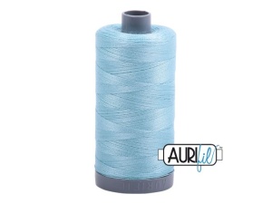 Aurifil Cotton Mako 28 kleur 2805 Light Grey Turquoise 750 meter