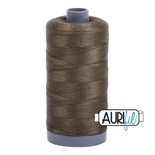 Aurifil Cotton Mako 28 kleur 2905 Army Green 750 meter