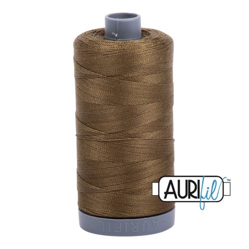 Aurifil Cotton Mako 28 kleur 4173 Dark Olive 750 meter