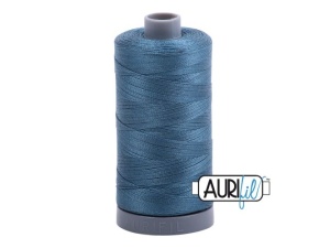 Aurifil Cotton Mako 28 kleur 4644 Smoke Blue 750 meter