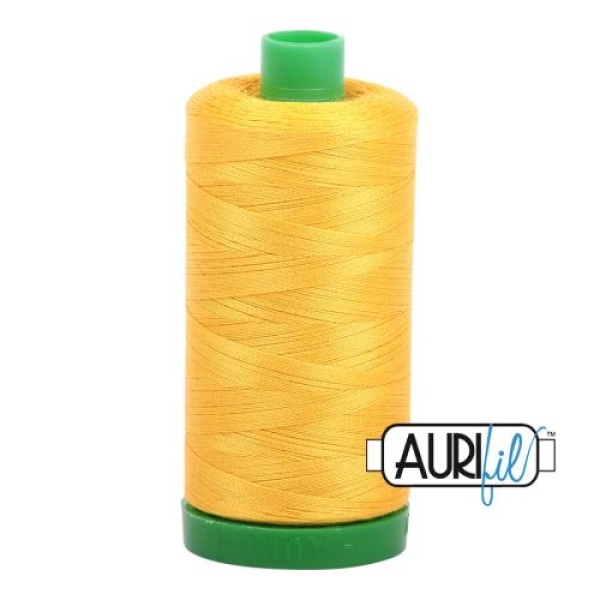 Aurifil Cotton Mako 40 kleur 2135 Yellow 1000 meter