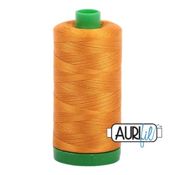 Aurifil Cotton Mako 40 kleur 2145 Yellow Orange 1000 meter