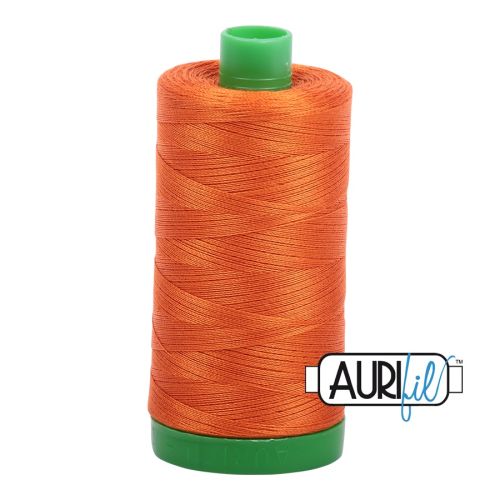 Aurifil Cotton Mako 40 kleur 2235 Orange 1000 meter
