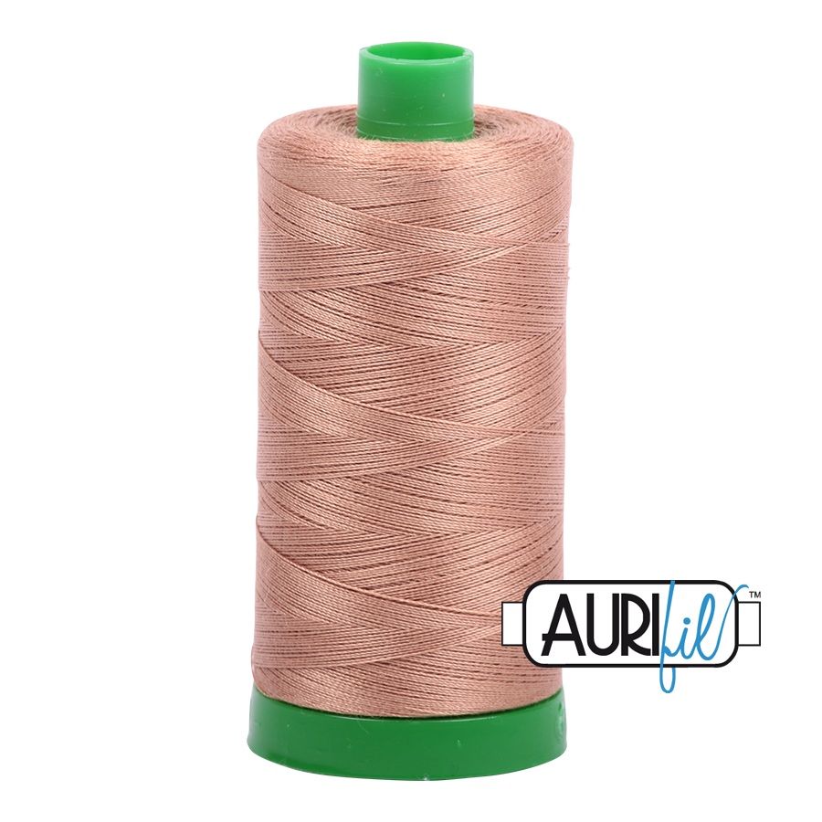 Aurifil Cotton Mako 40 kleur 2340 Cafe Au Lait 1000 meter