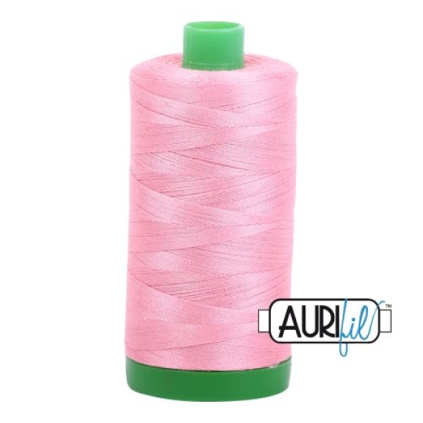 Aurifil Cotton Mako 40 kleur 2425 Bright Pink 1000 meter