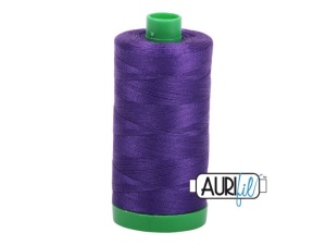 Aurifil Cotton Mako 40 kleur 2582 Dark Violet 1000 meter