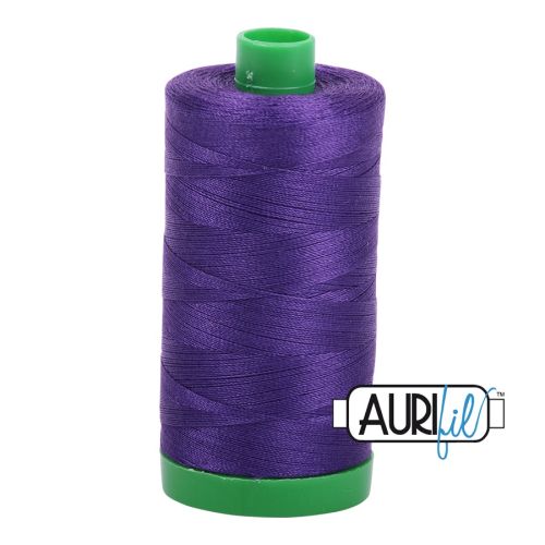 Aurifil Cotton Mako 40 kleur 2582 Dark Violet 1000 meter