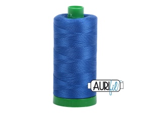Aurifil Cotton Mako 40 kleur 2735 Medium Blue 1000 meter