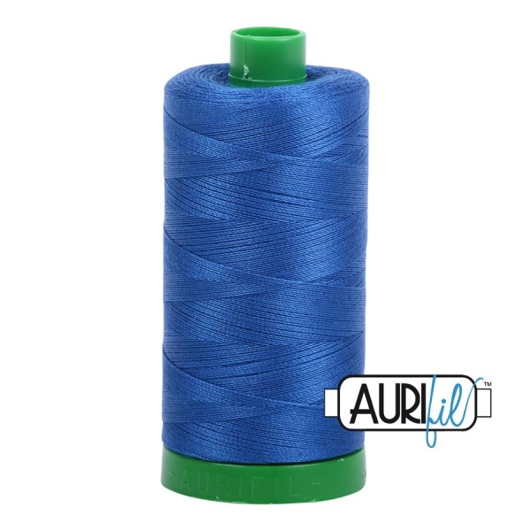 Aurifil Cotton Mako 40 kleur 2735 Medium Blue 1000 meter